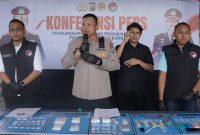Kapolres Mojokerto Kota AKBP Herdiawan Arifianto ungkap kasus Narkoba