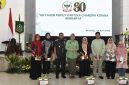 Danrem 084/Bhaskara Jaya Brigjen TNI Kohir didampingi Ny. Nilam Kohir di HUT ke-80 Persit KCK