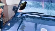 Satreskrim Polres Batu tangkap pelaku pelemparan beserta barang buktinya