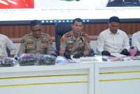 Kapolres Probolinggo Kota AKBP Rico Yumasri ungkap peredaran narkoba