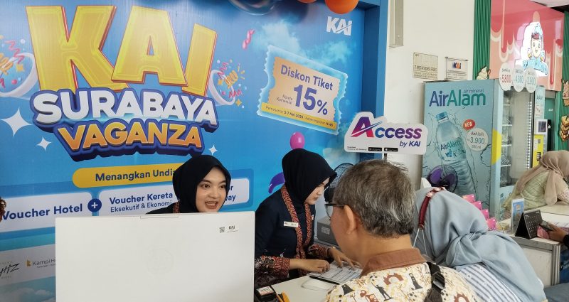 KAI Daop 8 Surabaya hadirkan KAI Surabaya Vaganza