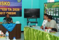 Danrem 084/Bhaskara Jaya Brigjen TNI Kohir saat beri arahan di Posko