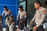 Satlantas Polresta Sidoarjo edukasi tertib lalu lintas sejak dini