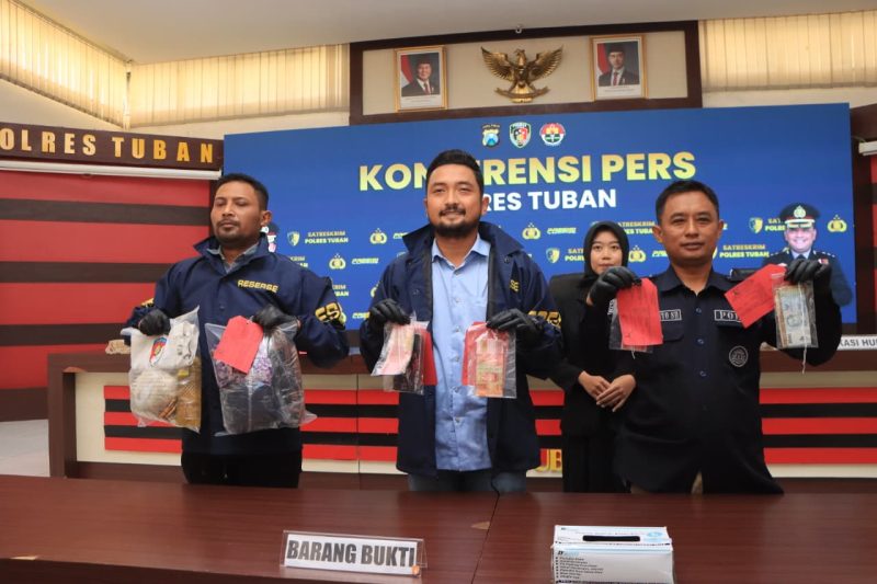 Satreskrim Polres Tuban tangkap pengedar upal beserta barang buktinya