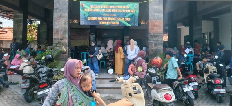 Program TMMD ke-128 pelayanan administrasi kependudukan gratis