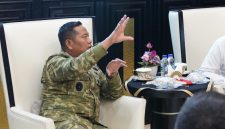Danrem 084/Bhaskara Jaya Brigjen TNI Kohir silaturahmi ke Walikota Surabaya Eri Cahyadi