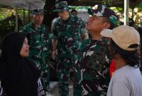 Danrem 084/BJ Brigjen TNI Kohir kunjungi Posko TMMD