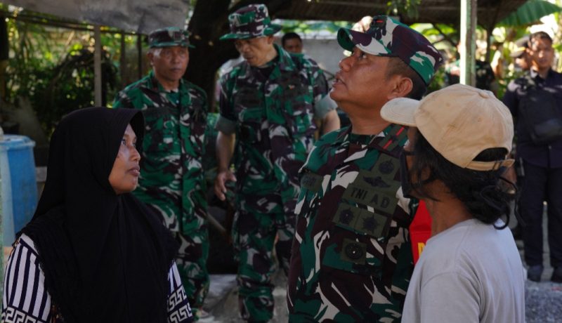 Danrem 084/BJ Brigjen TNI Kohir kunjungi Posko TMMD