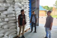 Satgas Pangan Polres Ngawi cek gudang Bulog