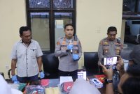 Kapolres Pacitan AKBP Ayub Diponegoro Azhar ungkap kasus pencuri kotak amal