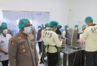 Kapolres Probolinggo AKBP M.Wahyudin Latif tinjau SPPG