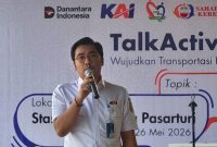 Manager Humas KAI Daop 8 Surabaya Mahendro Trang Bawono