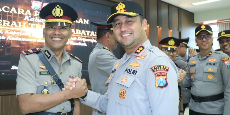 Kapolres Gresik AKBP Ramadhan Nasution beri ucapan selamat