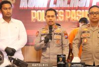 Kapolres Pasuruan AKBP Harto Agung Cahyono ungkap kasus kejahatan jalanan