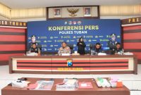 Kapolres Tuban AKBP Alaiddin ungkap kasus pencurian hewan ternak