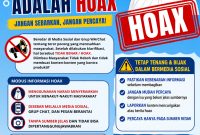 Isu teror pocong itu Hoax