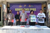 Kapolres Pasuruan Kota AKBP Titus Yudho Uly ungkap kasus pengeroyokan