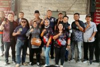 Wartawan GOP News bersama Polres Gresik di RM Bintang Shofa