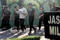 Danrem 084/Bhaskara Jaya Brigjen TNI Kohir olahraga bersama anggota