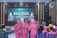 Polres Blitar Kota gelar bakti kesehatan di Hari Bhayangkara