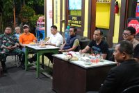 Kapolresta Malang Kota Kombespol Putu Kholis Aryana sambang Poskamling