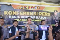 Kapolres Bondowoso AKBP Aryo Dwi Wibowo ungkap kasus perampokan