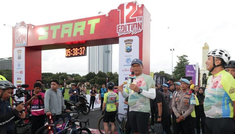 Kapolda Jatim Irjen Pol Drs Nanang Avianto buka Bromo KOM XII