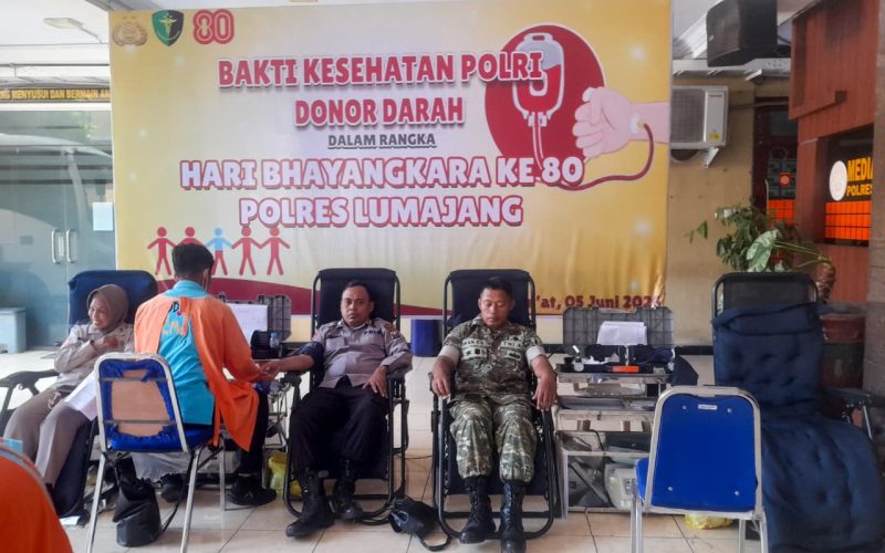Polres Lumajang Gelar Bakti Kesehatan