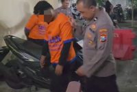 Polsek Kenjeran amankan tersangka beserta barang buktinya