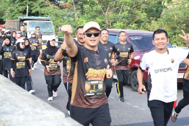 Polres Magetan Playon bersama Masyarakat