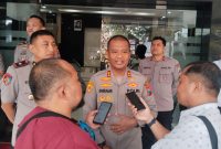 Kapolres Tulungagung AKBP Ihram Kustarto berikan keterangan