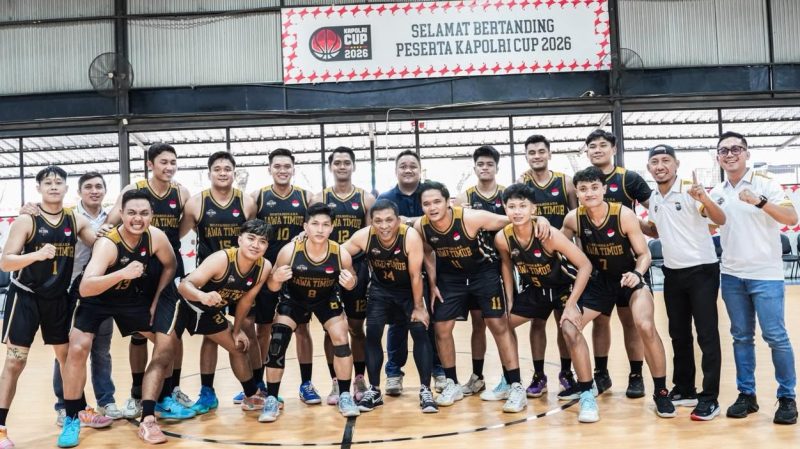 Tim Basket Polda Jatim
