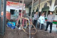 Kapolres Bondowoso AKBP Dr Aryo Dwi Wibowo tinjau sumur bor