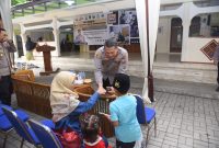 Kapolres Bondowoso AKBP Dr Aryo Dwi Wibowo