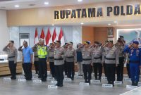 Polda Jatim Upacara Pemuliaan Nilai-Nilai Tribrata
