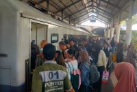 KAI Daop 8 Surabaya saat libur sekolah