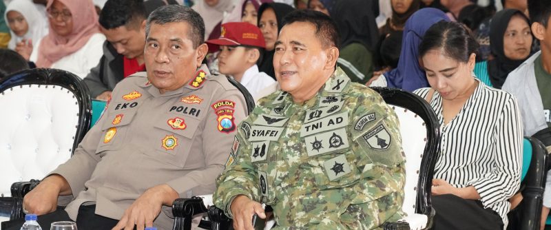 Kasipers Kasrem 084/BJ, Letnan Kolonel Arm Drs. Safei hadiri Open House Sekolah Rakyat