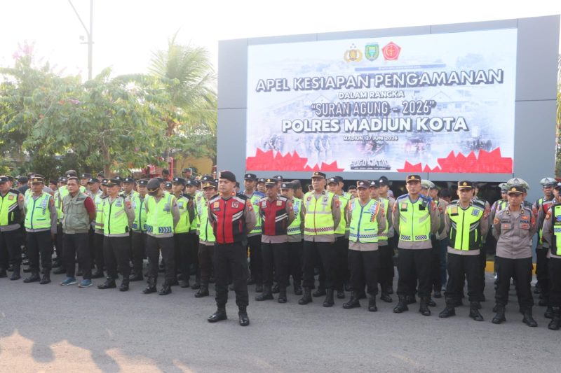 Polres Madiun Kota siaga pengamanan Suran Agung