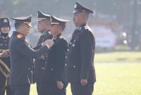 Polda Jatim gelar upacara di Hari Bhayangkara