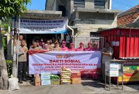Polsek Krembangan salurkan sembako ke panti asuhan