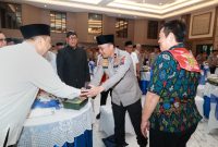 Wakapolda Jatim Brigjen Pol Pasma Royce saat acara Doa Lintas Agama