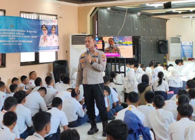Satbinmas Polresta Sidoarjo ajak pelajar disiplin
