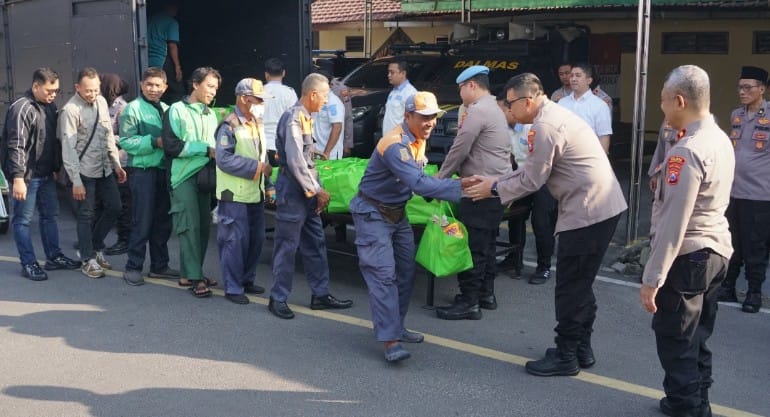Kapolres Mojokerto Kota AKBP Herdiawan Arifianto gelar silaturahmi Kamtibmas