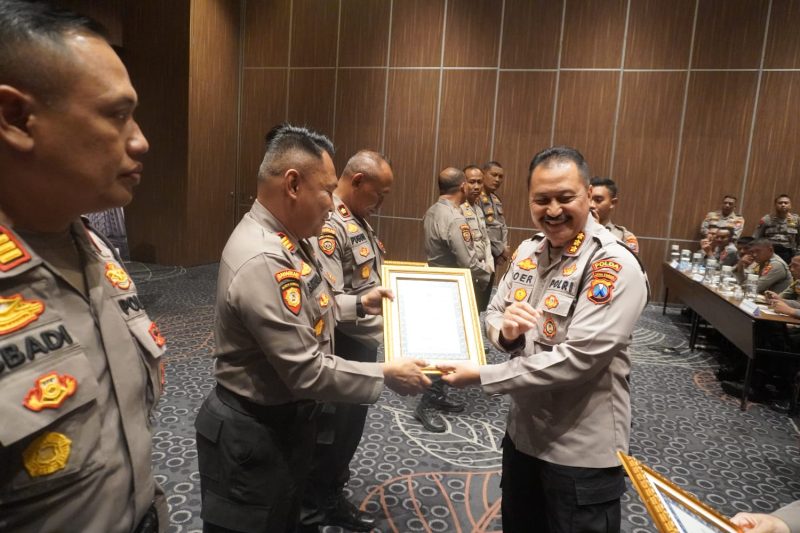 Polres Gresik raih juara 2 giat Patroli Harkamtibmas