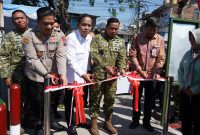 Danrem 084/Bhaskara Jaya Brigjen TNI Kohir resmikan Jembatan Garuda Merah Putih