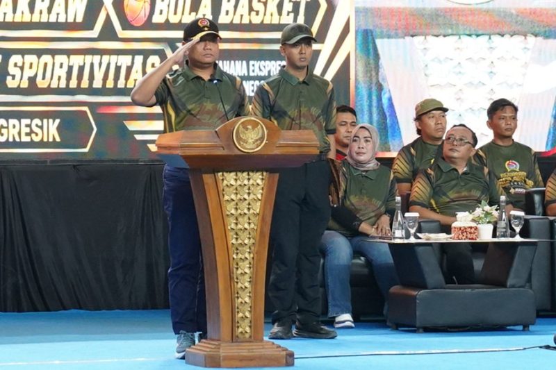 Danrem 084/Bhaskara Jaya Brigjen TNI Kohir saat peresmian BHAJAY CUP 2026