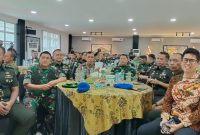 Upacara Sertijab di Denpom V/4 Surabaya