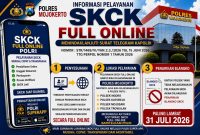 Polres Mojokerto alihkan pelayanan SKCK Full Online
