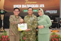 Danrem 084/Bhaskara Jaya Brigjen TNI Kohir bersama PT Pegadaian