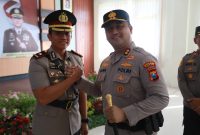 Kapolres Gresik AKBP Ramadhan Nasution pimpin sertijab Kabag Ops Polres Gresik